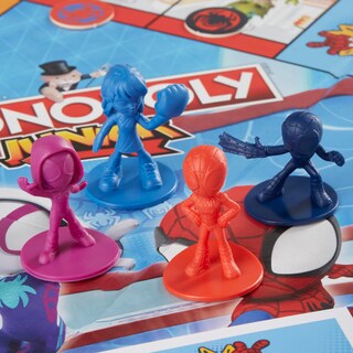 Foto 6 | Foto 6 | Juego de Mesa Hasbro Gaming Monopoly Junior Marvel Spidey 5+ - Venta Internacional