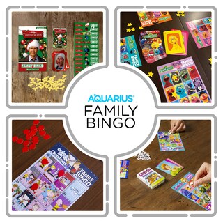 Foto 4 | Foto 4 | Juego De Bingo Aquarius Christmas Vacation Family Con 18 Cartas - Venta Internacional.