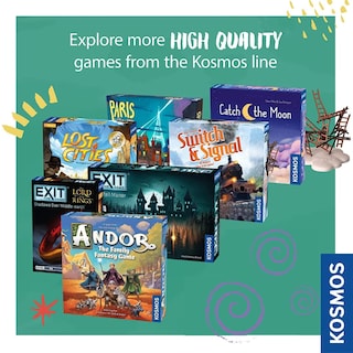 Foto 7 | Foto 7 | Juego De Mesa Thames & Kosmos Ubongo Junior Con Ilustraciones De Animales - Venta Internacional.