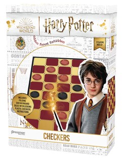 Foto 4 | Foto 4 | Tabla Plegable De Harry Potter De Checkers Game Pressman (más De 6 Años) - Venta Internacional.
