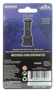 Foto 2 | Foto 2 | Miniatures Terrain Wizkids Deep Cuts, Sin Pintar, Wave 3 Pilares - Venta Internacional.