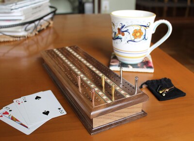 Foto 4 | Foto 4 | Juego De 12 Pinzas Para Tablero De Cribbage, De Metal, Fáciles De Agarrar, De We Games - Venta Internacional.