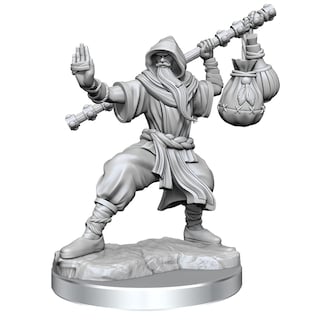 Foto 4 | Foto 4 | Miniatura Masculina De Monje Humano De D&d Frameworks, Sin Pintar - Venta Internacional.