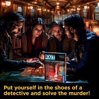 Foto 5 | Foto 5 | Juego De Cartas Thames & Kosmos Exit: El Juego Dead Man On The Orient Express - Venta Internacional.