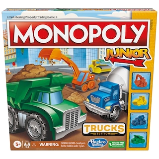 Foto 1 | Foto 1 | Juego De Mesa Hasbro Gaming Monopoly Junior Trucks Kids 5+ Years - Venta Internacional.