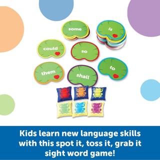 Foto 3 | Foto 3 | Recursos De Aprendizaje De Juegos De Mesa Sight Word Games Toss 5 Años O Más - Venta Internacional.