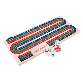 Foto 1 | Foto 1 | Tabla Cribbage Board S&s Worldwide Jumbo De Espuma De 34 Cm De Largo Con 12 Clavijas - Venta Internacional.