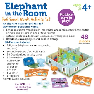 Foto 6 | Foto 6 | Juegos Educativos Y Recursos De Aprendizaje Elephant In The Room - Venta Internacional.