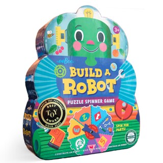 Foto 1 | Foto 1 | Juego De Mesa Eeboo Build A Robot Spinner Para 2-4 Jugadores, Más De 3 Años - Venta Internacional.