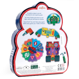 Foto 2 | Foto 2 | Juego De Mesa Eeboo Build A Robot Spinner Para 2-4 Jugadores, Más De 3 Años - Venta Internacional.