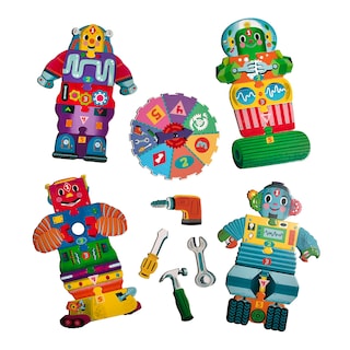 Foto 3 | Foto 3 | Juego De Mesa Eeboo Build A Robot Spinner Para 2-4 Jugadores, Más De 3 Años - Venta Internacional.