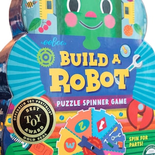 Foto 6 | Foto 6 | Juego De Mesa Eeboo Build A Robot Spinner Para 2-4 Jugadores, Más De 3 Años - Venta Internacional.