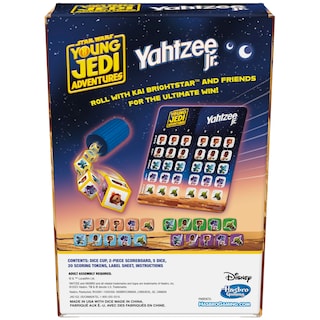 Foto 2 | Foto 2 | Juego De Mesa Hasbro Gaming Yahtzee Jr. Star War Young Jedi - Venta Internacional.