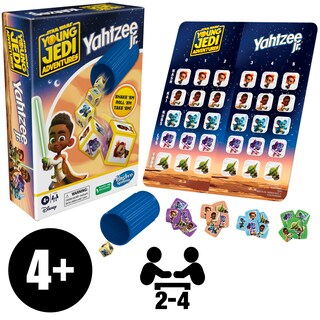 Foto 3 | Foto 3 | Juego De Mesa Hasbro Gaming Yahtzee Jr. Star War Young Jedi - Venta Internacional.