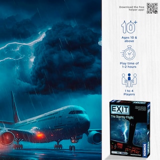 Foto 2 | Foto 2 | Juego De Escape Room Exit: The Stormy Flight | 1-4 Jugadores - Venta Internacional.