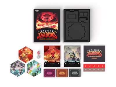 Foto 4 | Foto 4 | Juego De Mesa Unstable Games Casting Shadows Molten Rock Exp - Venta Internacional.