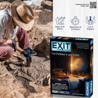 Foto 2 | Foto 2 | Juego De Escape Thames & Kosmos Exit: El Último Acertijo Del Profesor - Venta Internacional.