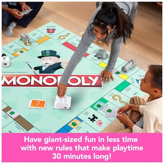 Foto 4 | Foto 4 | Juego De Mesa Spin Master Games Monopoly Giant Edition Durante Más De 6 Años - Venta Internacional.