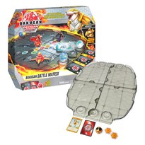 Tablero De Juego Bakugan Battle Matrix Con Sharktar Dorado Exclusivo - Venta Internacional.