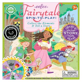 Foto 2 | Foto 2 | Juego De Mesa Eeboo Fairytale Spinner Para 2 A 4 Jugadores O Más De 5 Años - Venta Internacional.