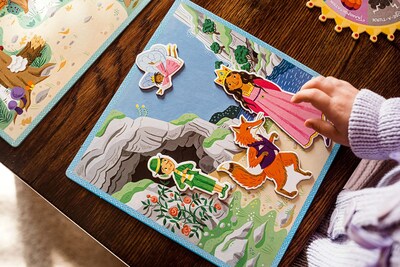 Foto 4 | Foto 4 | Juego De Mesa Eeboo Fairytale Spinner Para 2 A 4 Jugadores O Más De 5 Años - Venta Internacional.