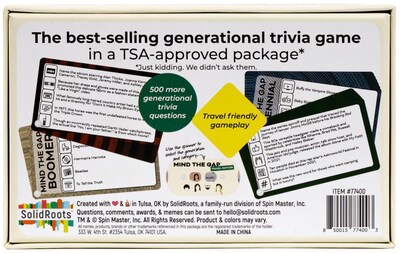 Foto 2 | Foto 2 | Juego De Mesa Spin Master Games Mind The Gap Travel Edition - Venta Internacional.