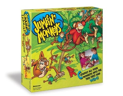 Foto 5 | Foto 5 | Game Pressman Jumpin' Monkeys Catapult De 2 A 4 Jugadores Durante Más De 5 Años - Venta Internacional.