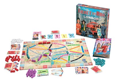 Foto 2 | Foto 2 | Juego De Mesa Days Of Wonder Ticket To Ride London Kids 8+ - Venta Internacional.