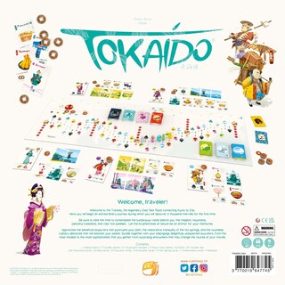 Foto 2 | Foto 2 | Juego De Mesa Funforge Tokaido Base, Edición Del Décimo Aniversario - Venta Internacional.
