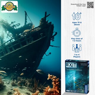 Foto 2 | Foto 2 | Juego de Escape The Sunken Treasure Thames & Kosmos Para 1 a 4 Jugadores - Venta Internacional