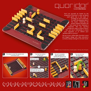 Foto 2 | Foto 2 | Juego De Estrategia Abstracto Gigamic Quoridor Para Adultos Y Familias - Venta Internacional.