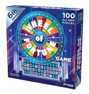 Foto 5 | Foto 5 | Juego De Mesa Pressman Wheel Of Fortune 6th Edition - Venta Internacional.