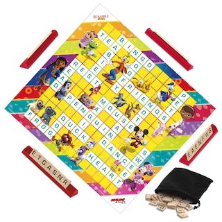 Foto 2 | Foto 2 | Juego De Mesa Hasbro Gaming Scrabble Junior Disney 5+ Years - Venta Internacional.