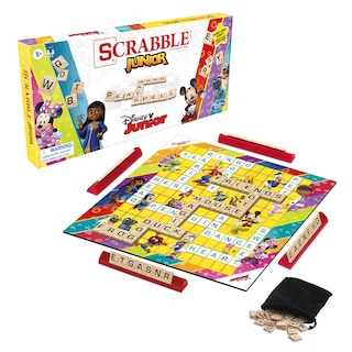 Foto 3 | Foto 3 | Juego De Mesa Hasbro Gaming Scrabble Junior Disney 5+ Years - Venta Internacional.