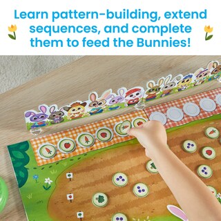 Foto 6 | Foto 6 | Juego De Mesa Hand2mind Bunny Brunch Pattern Cooperative Kids - Venta Internacional.