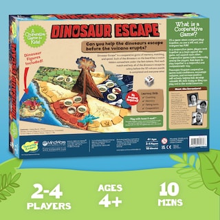 Foto 5 | Foto 5 | Juego De Memoria Cooperativo Peaceable Kingdom Dinosaur Escape - Venta Internacional.