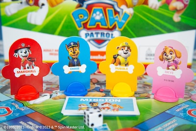 Foto 3 | Foto 3 | Juego De Mesa Monopoly Jr Paw Patrol Nickelodeon 5+ Years - Venta Internacional.