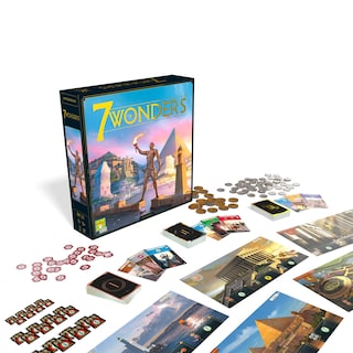 Foto 3 | Foto 3 | Juego De Mesa 7 Wonders Base Game, Nueva Edición | 3-7 Jugadores O Más De 10 - Venta Internacional.