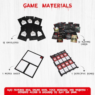 Foto 3 | Foto 3 | Juego De Misterio Y Asesinato Thames & Kosmos Masters Of Crime - Venta Internacional.