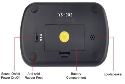 Foto 4 | Foto 4 | Reloj De Ajedrez Genérico Ys-902 Electrónico Profesional Negro - Venta Internacional.