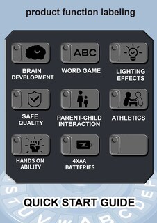 Foto 5 | Foto 5 | Juego De Mesa Think A Words, Versión En Español, Basta Red - Venta Internacional.