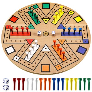 Foto 1 | Foto 1 | Juego De Mesa Kathfly Fast Track De Madera Para 3 A 6 Jugadores Con 24 Piezas - Venta Internacional.