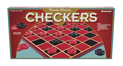 Foto 1 | Foto 1 | Juego De Damas Pressman Family Classics Con Tablero Plegable - Venta Internacional.