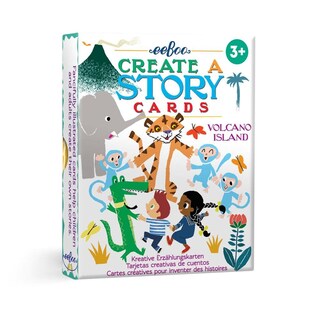 Foto 1 | Foto 1 | Tarjetas De Historia Eeboo Cuéntame Una Historia La Isla Del Volcán 36 Cartas - Venta Internacional.