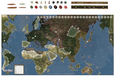 Foto 3 | Foto 3 | Juego De Mesa Avalon Hill Axis And Allies 1941 Para 5 Jugadores - Venta Internacional.