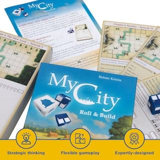 Foto 6 | Foto 6 | Juego De Mesa Thames & Kosmos My City Roll And Build De 1 A 6 Jugadores - Venta Internacional.