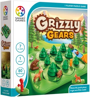 Foto 3 | Foto 3 | Juego De Mesa Smartgames Grizzly Gears Con 80 Desafíos Durante Más De 7 Años - Venta Internacional.