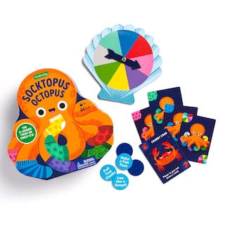 Foto 4 | Foto 4 | Juego De Combinación De Memoria Mudpuppy Socktopus Octopus Kids 5+ - Venta Internacional.