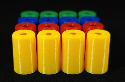 Foto 2 | Foto 2 | Juego De Piezas De Repuesto Para El Juego De Mesa Trouble, 16 Peones - Venta Internacional.