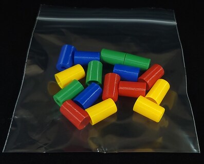 Foto 4 | Foto 4 | Juego De Piezas De Repuesto Para El Juego De Mesa Trouble, 16 Peones - Venta Internacional.